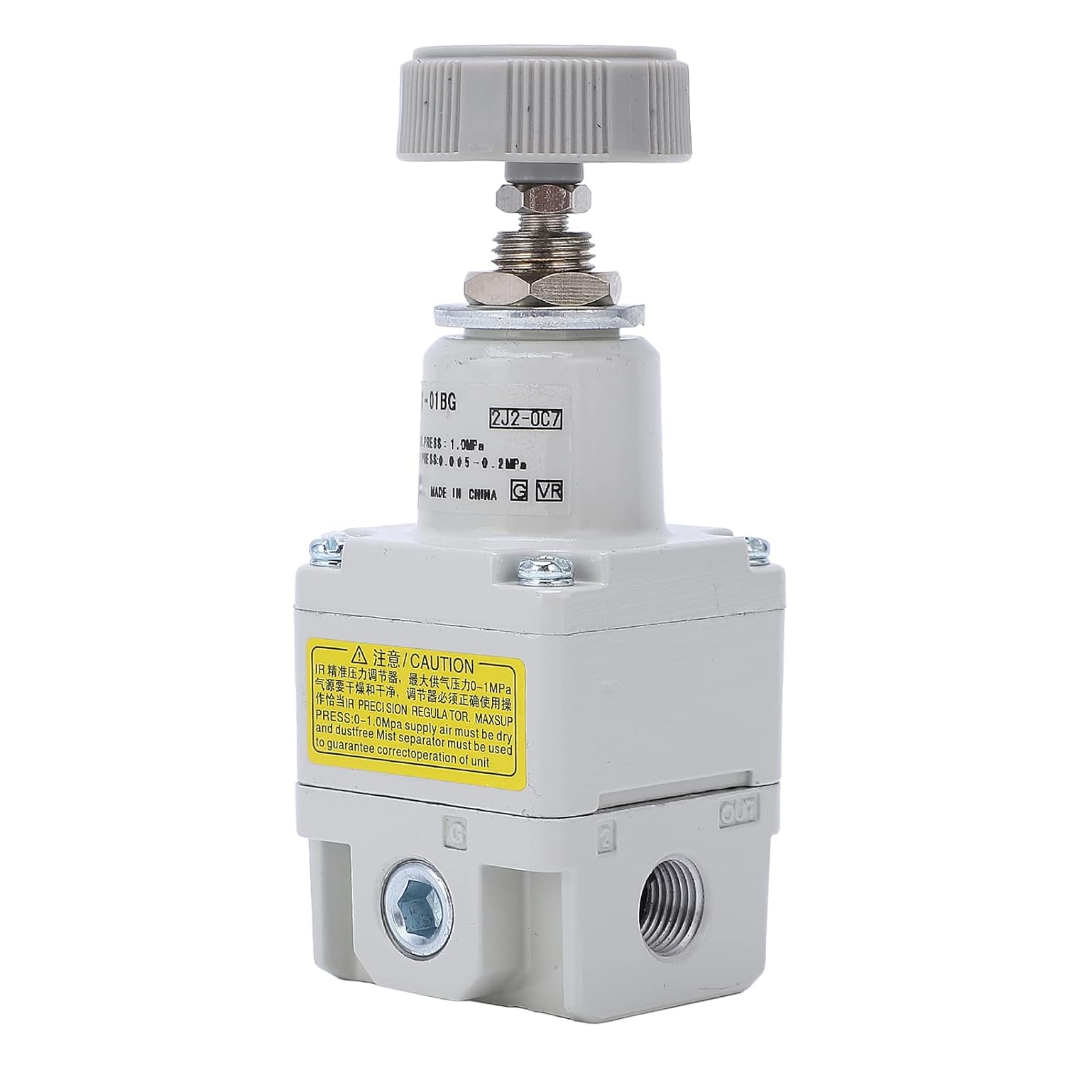 Compressed Air Regulator, Sturdy Housing Non Leakage SMC Type PT1/8