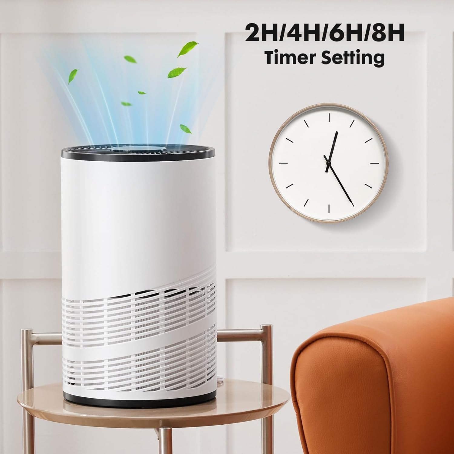 OLIXIS Air Purifier for Home, 3-in-1 Filter with HEPA Sleep Mode, Portable Small Quiet Air Cleaner for Office Living Room