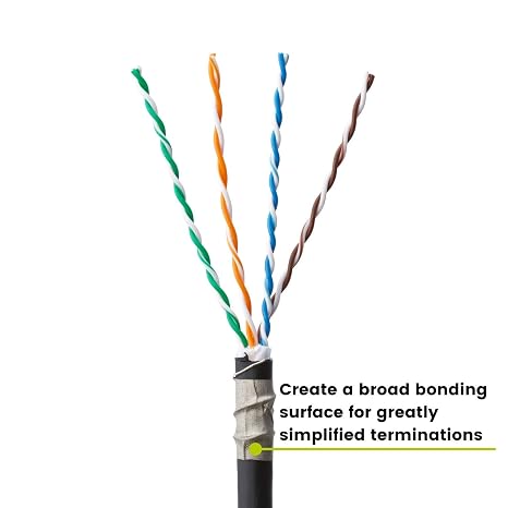 TRUE CABLE Copper Fabric Strips with Conductive Adhesive, EMI/RFI Shielding Tape