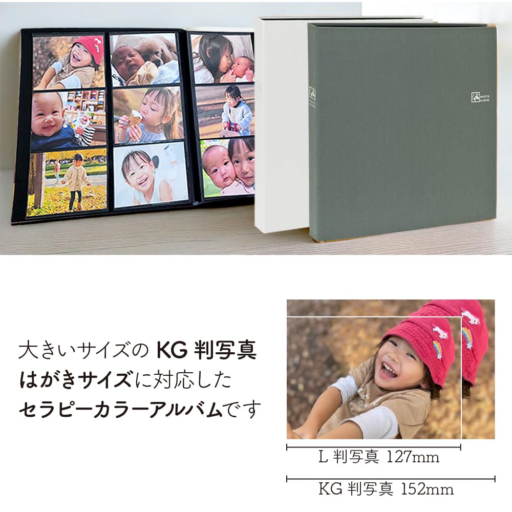 Amazon.co.jp: ナカバヤシ(Nakabayashi) セラピーカラー KG判 6面