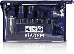 Kit de Frascos p/Viagem de 10 Peças