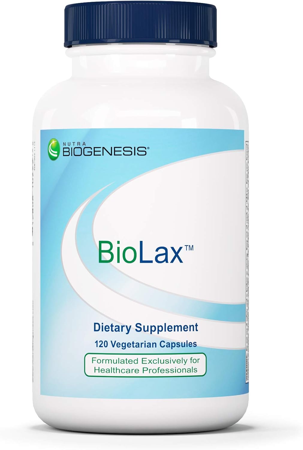 Nutra BioGenesis BioLax -Magnesium Citrate, Konjac, and Dietary Fiber to Help Support Digestive Health, Elimination & Cleansing - Gluten Free, Vegan, Non-GMO - 120 Capsules