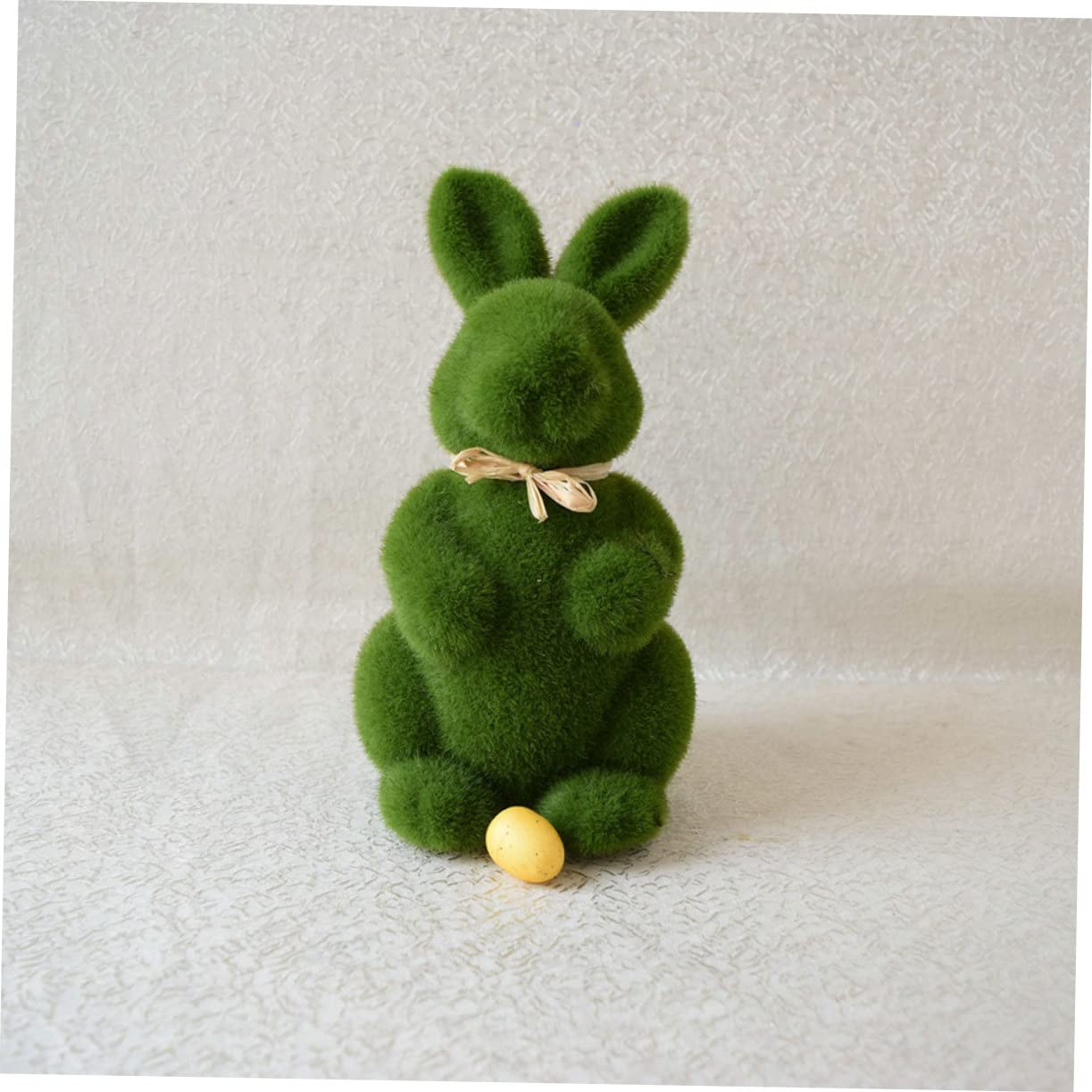 Amosfun 3stücke Künstlicher Moos Hase Dekoration Für Ostern Bunny Ornament Für Kinderzimmer Und Büro Grün