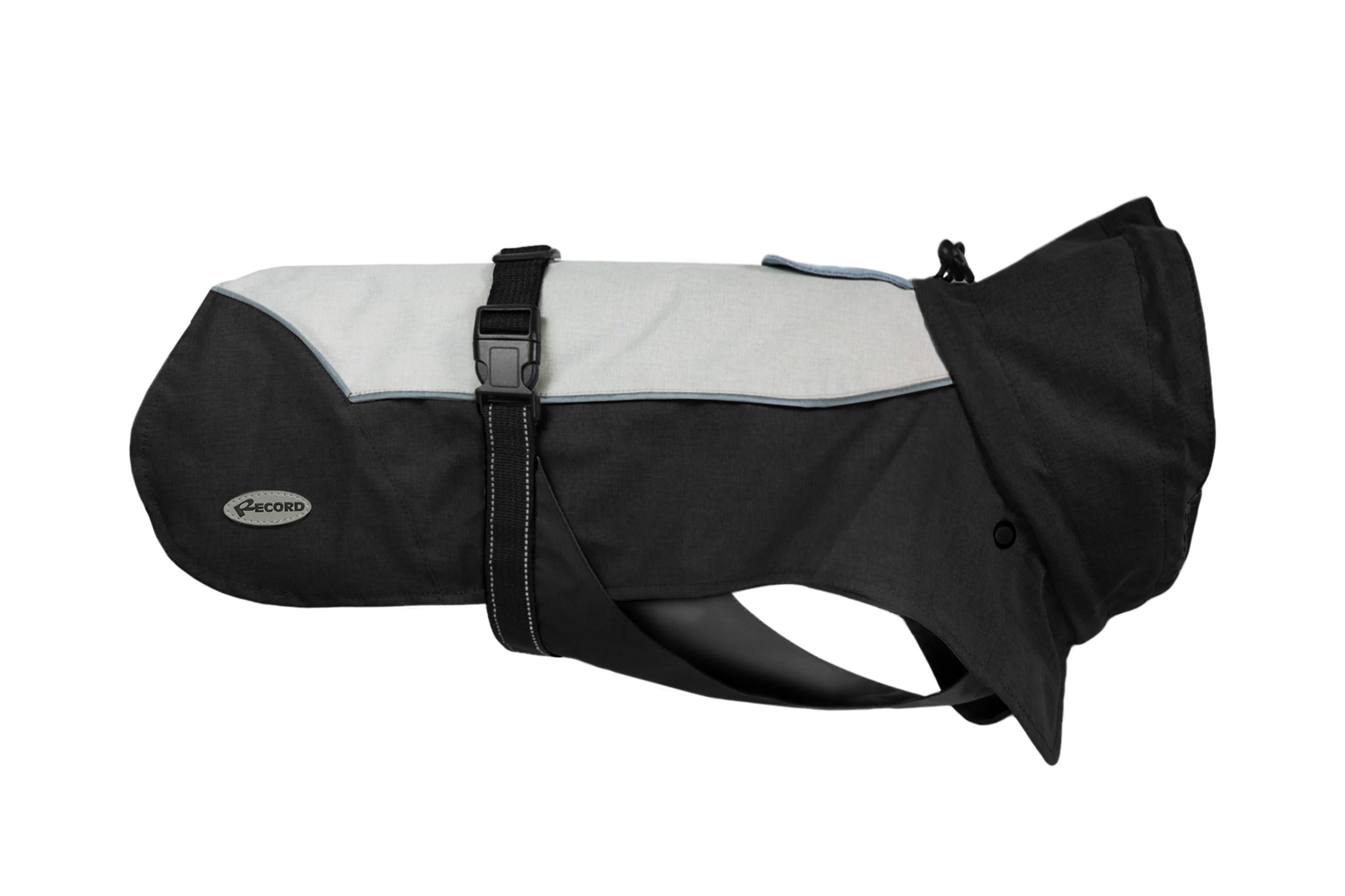 Record - Impermeabile Antivento per Cani Sanford con Imbottitura Rimovibile. Cappotto per cani con Foro Guinzaglio, Regolabile e Alta Isolazione Termica per Ogni Clima| 7XL - Lunghezza dorso 70 cm