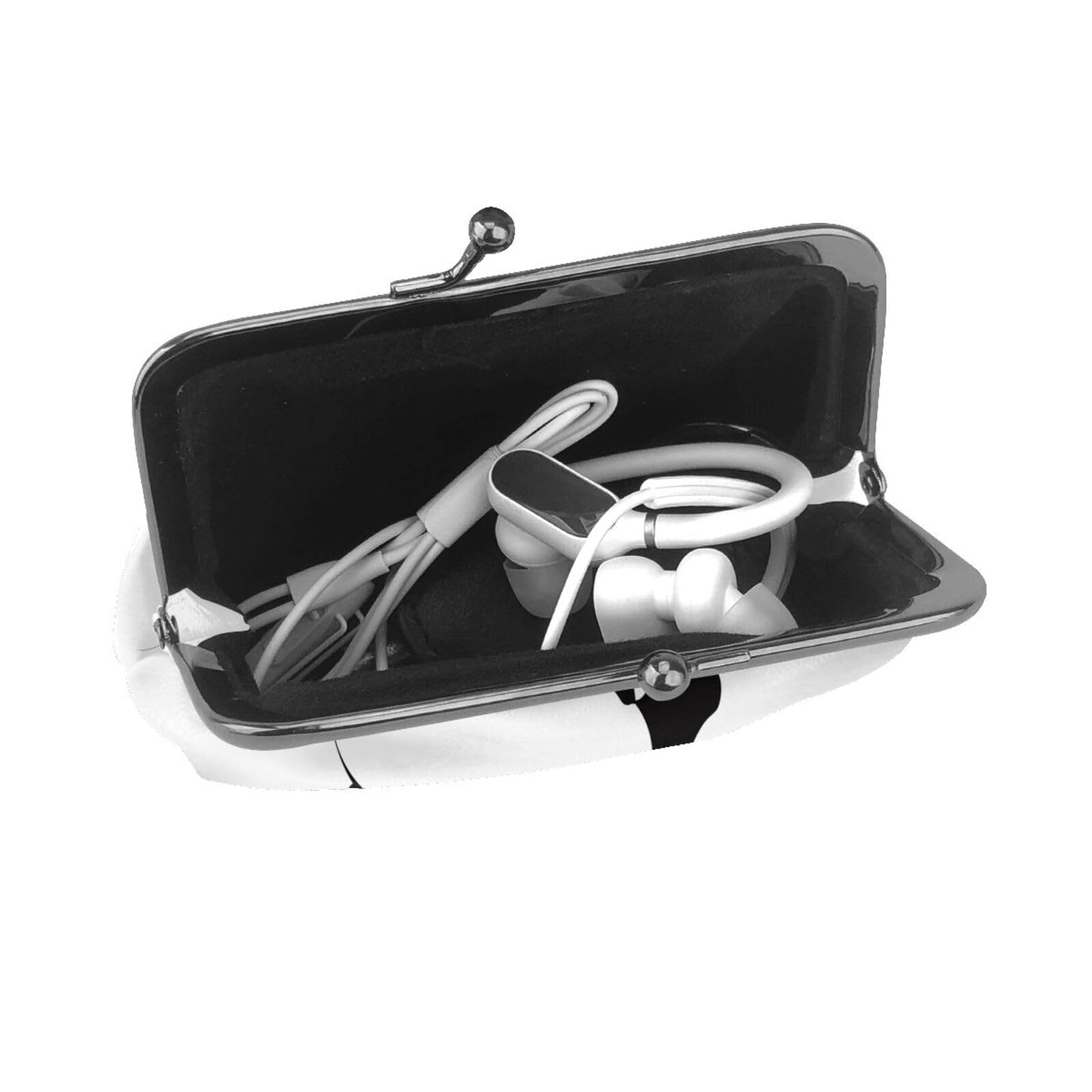 がま口　ポーチ　ミニ財布　コインケース　小銭入れ　小物入れ　ホワイト 楽天市場】本革 がま口 コインケース 小銭入れ がまぐち 小銭