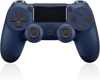 Wireless Controller for PS-4,Compatible with P-S4/Pro/Slim/PC Bluetooth Controller,Dual Vibration,Touch Panel, 3.5mm Audio...