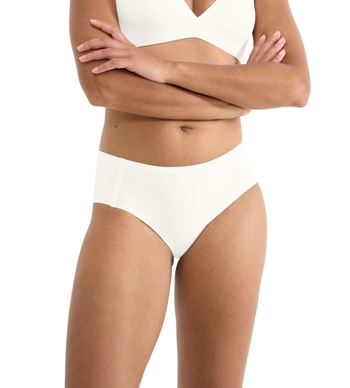 Sloggi Women's Silk White Zero Feel Pure Hipster White M - 12