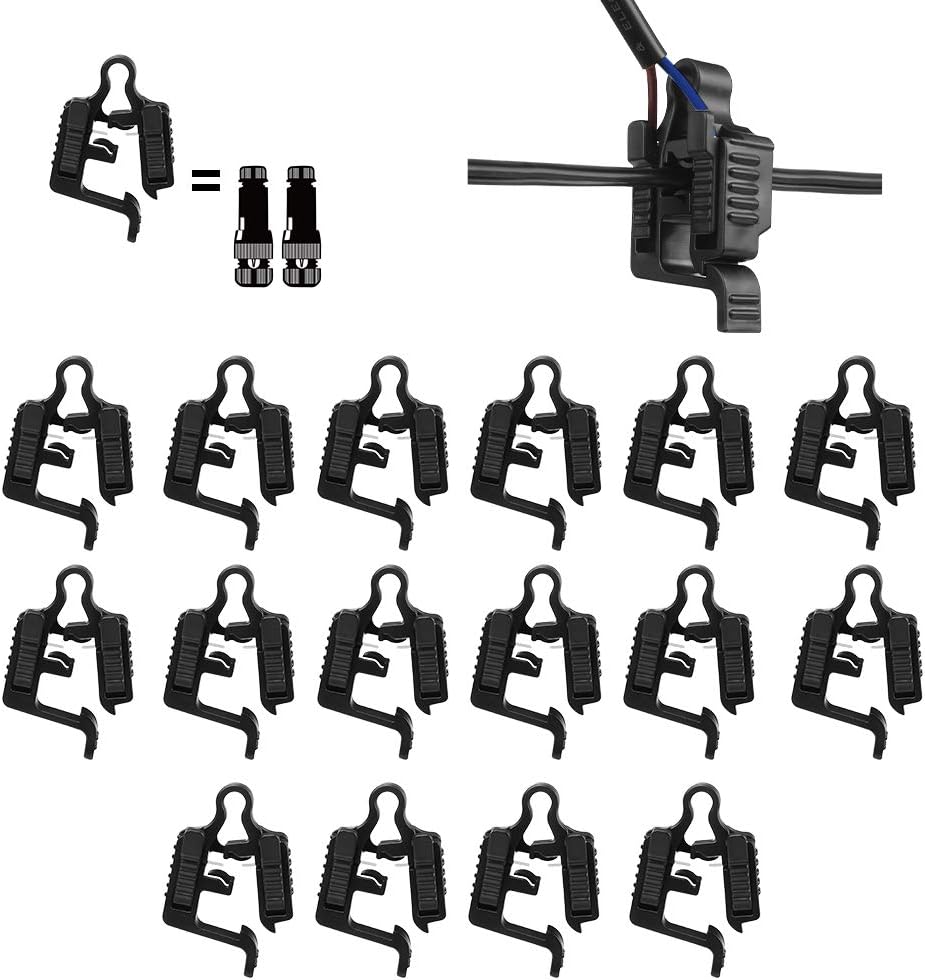 QITIM 16 Pack Low Voltage Landscape Light Wire Connectors, 1218 Gauge