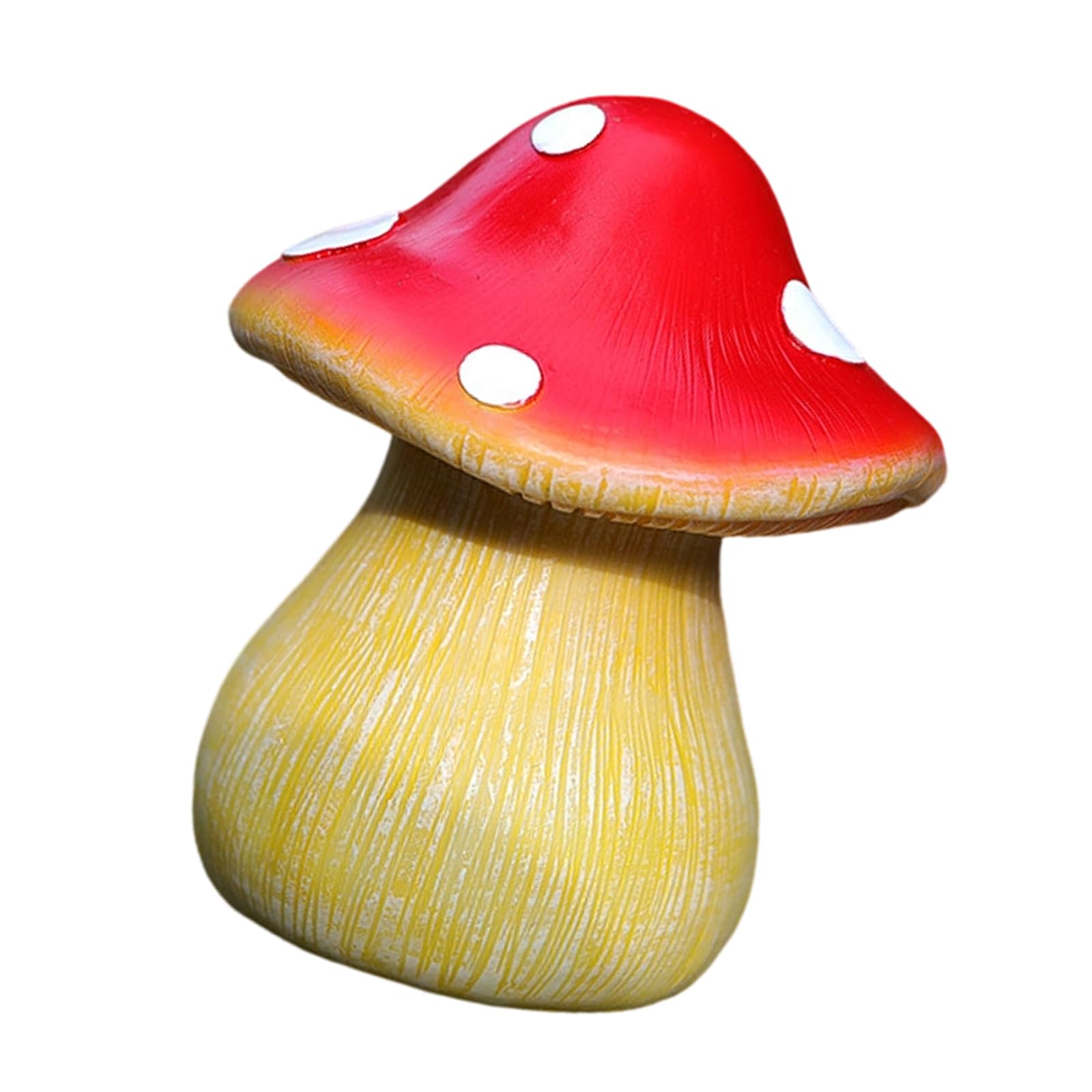 ZEPFJHE Resin Mushroom Hider Garden Statues Decors Safe Holder for Outdoor Yard Patios Hide a Keys Solution Garden Statues Outdoor
