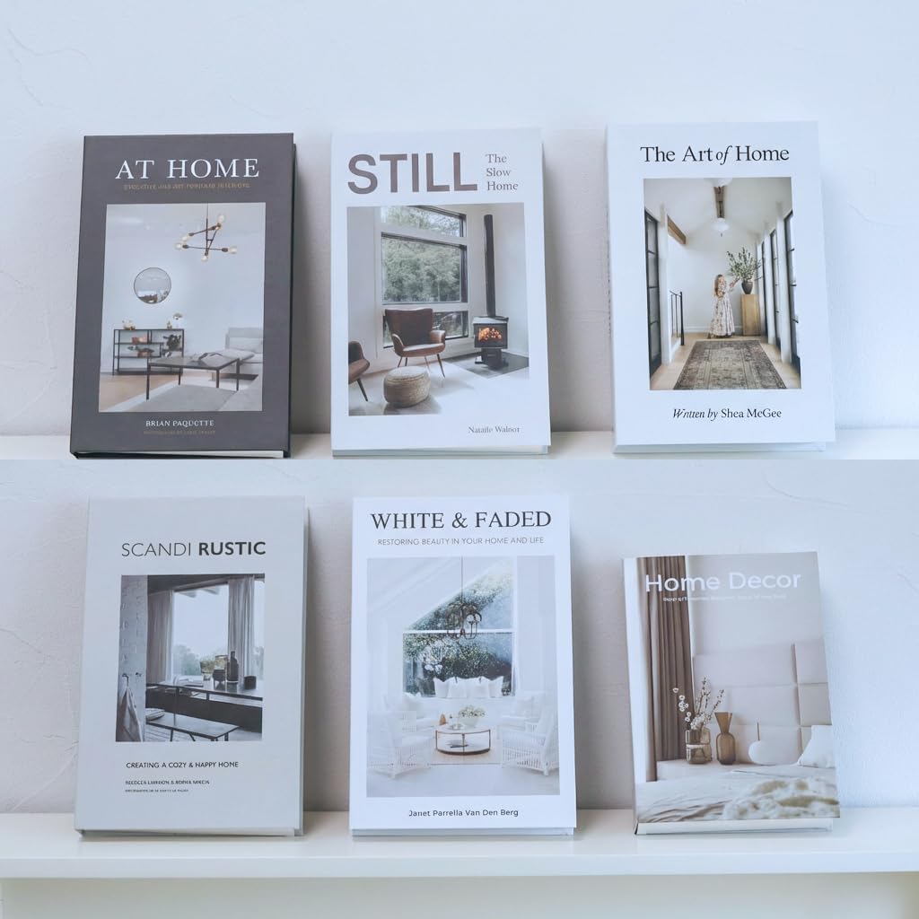 8 Pcs Decorative Books for Home Decor -Faux Books for Decoration - Coffee Table Decor Book，Modern Fashion Decoration Book Set, Bookshelf, Living Room Decoration with Fake Book