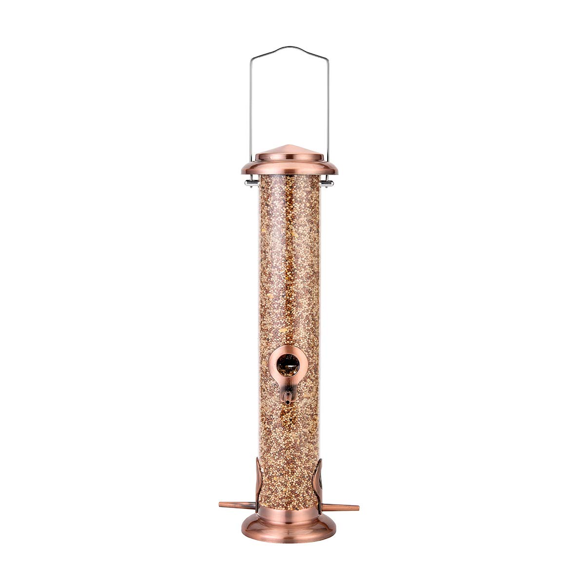 Buy iBorn Metal Bird Feeder Hanging Wild Bird Seed Feeder for Mix Seed