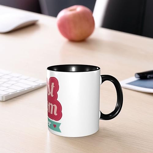 Miniatura 8 de Taza de café con texto en inglés "Best Mom Ever", tazas de té, tazas de café, taza de café de cerámica para mujeres y hombres, oficina, hogar,