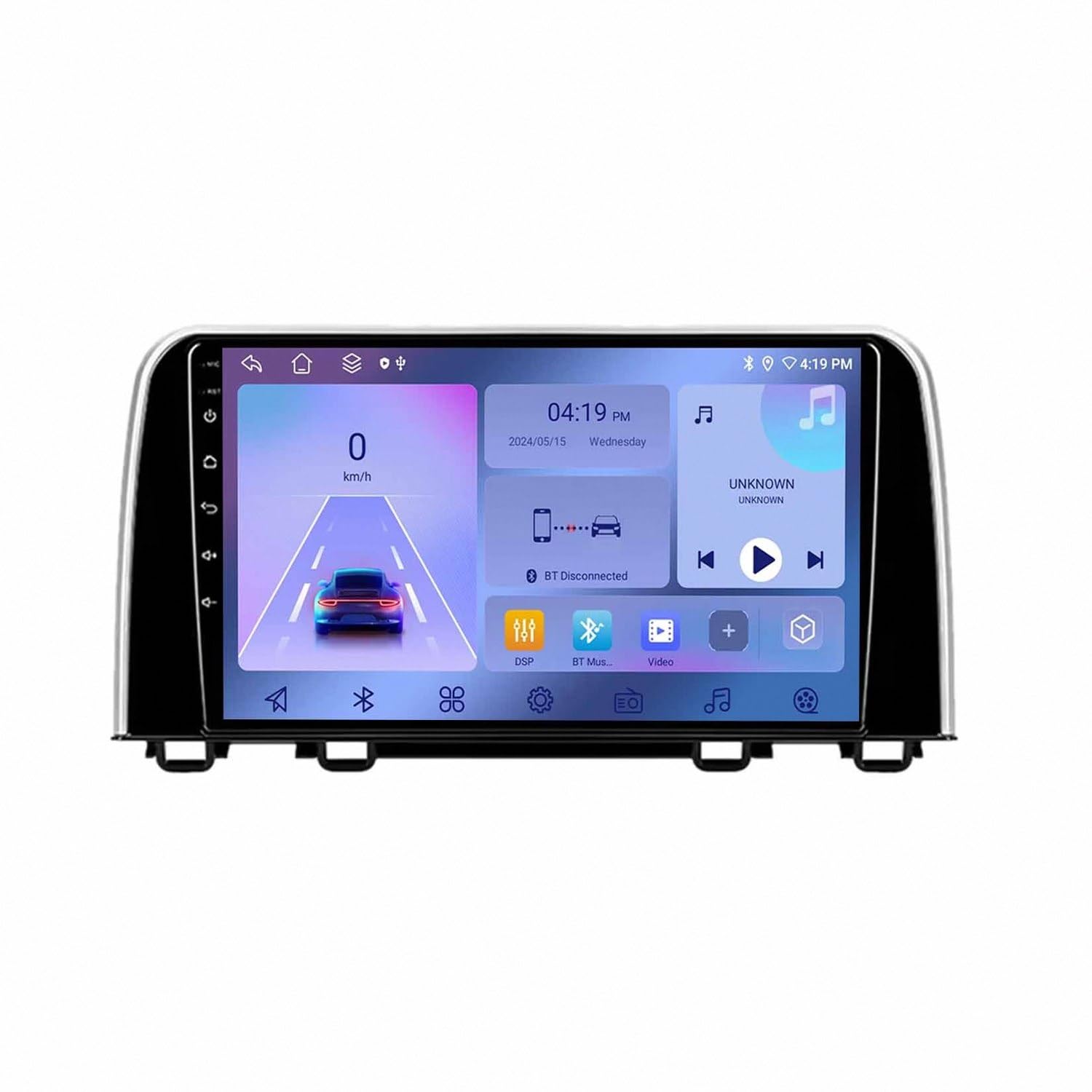 Radio Coche 2 DIN para Honda CR-V 2017-2019 con Carplay inalámbrico y GPS 1G+32G 8