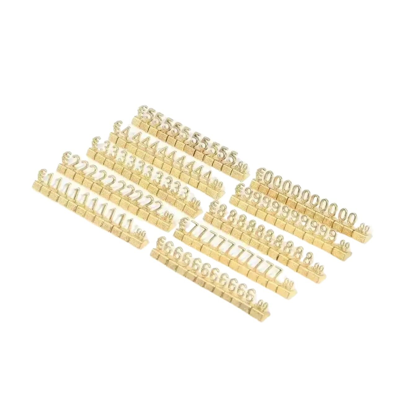 3D-Metall-Preisschild, Würfel für Schmuck, Uhr, Euro-Dollar-Schild