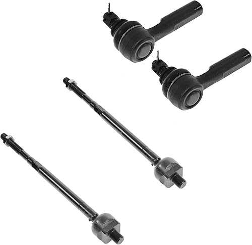 Vista 679 de TRQ - Juego de barras de acoplamiento delanteras interiores y exteriores