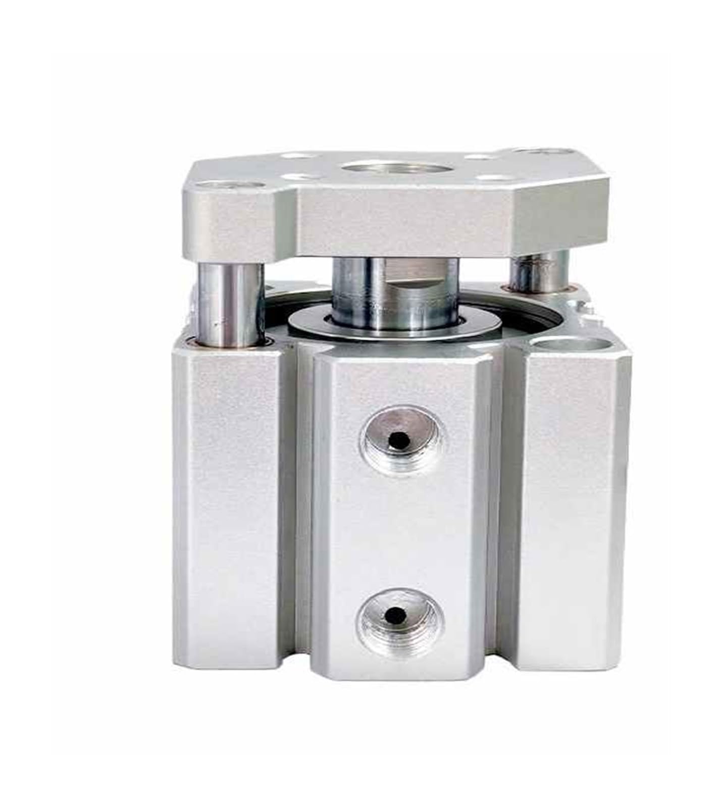 Vérin avec guide-chaîne TACQ40x45S compact pour guidage précis en automatisme