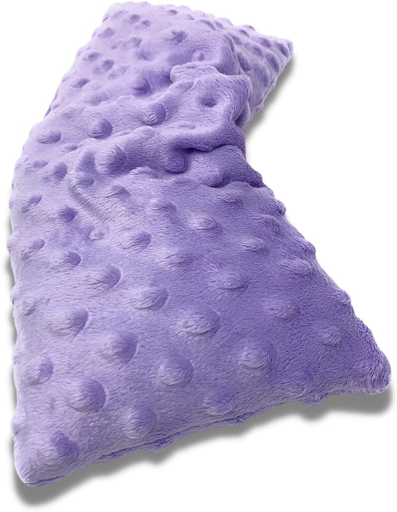 Large 14x5.5” Heating Pad & Cold Herbal Shoulder Wrap-Microwavable Heating & Cooling Neck Wrap- Hot Heated Pad with Moist Heat Therapy for Back Pain, Migraine Relief & Muscle Relaxation (Unscented)