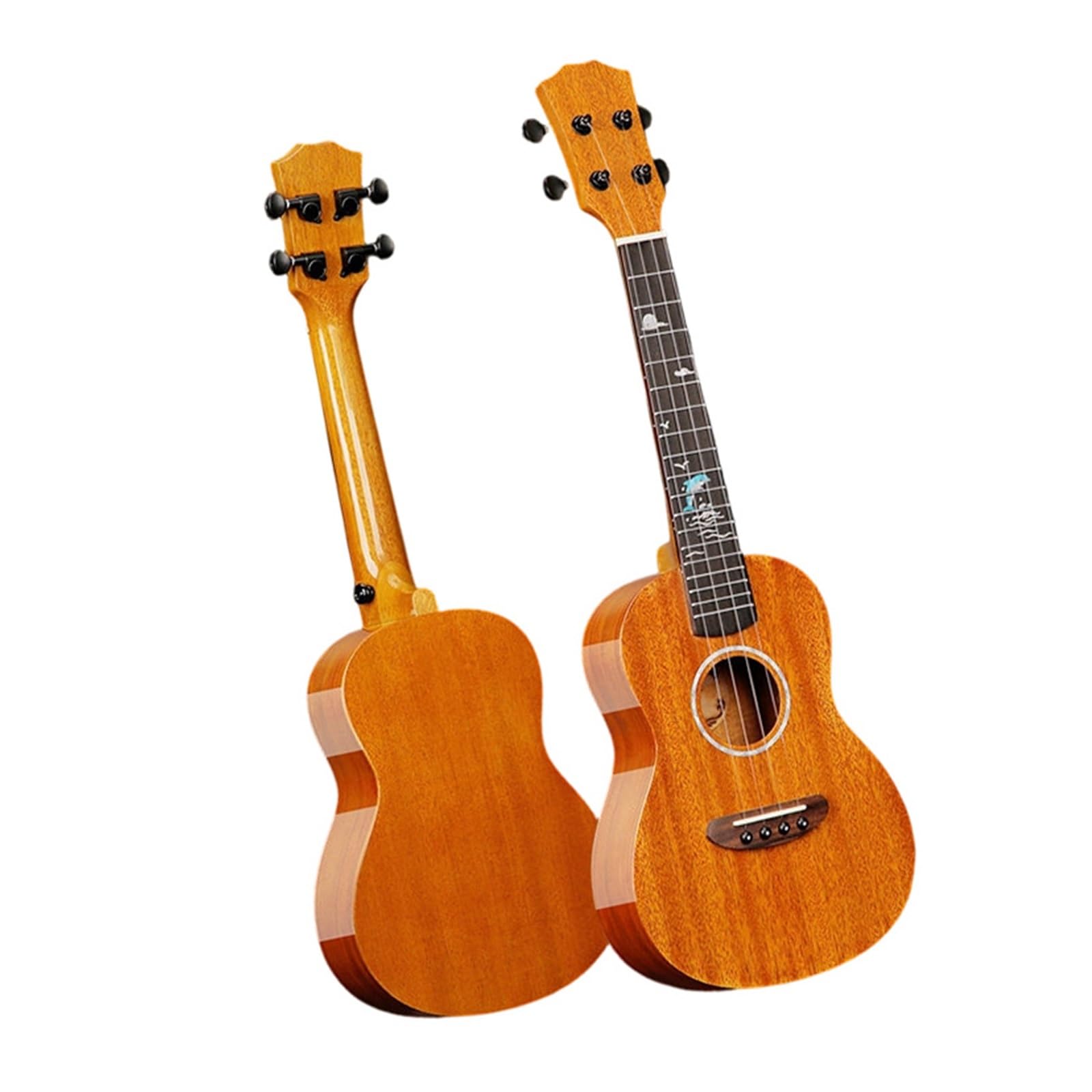 Esercitati A Suonare Strumenti A Corda Per Adulti Ukulele In Acacia Solida Da 23 Pollici Ukulele