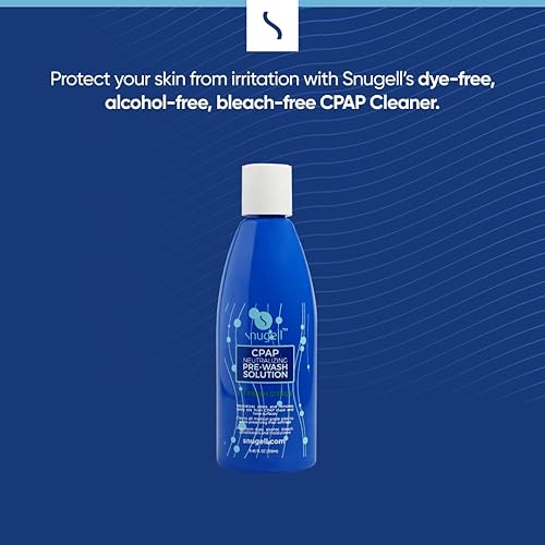 Miniatura 2 de Snugell Limpiador de jabón CPAP de 8.4 onzas, aroma cítrico fresco, solución de prelavado, jabón de limpieza de máscara y manguera, neutraliza el