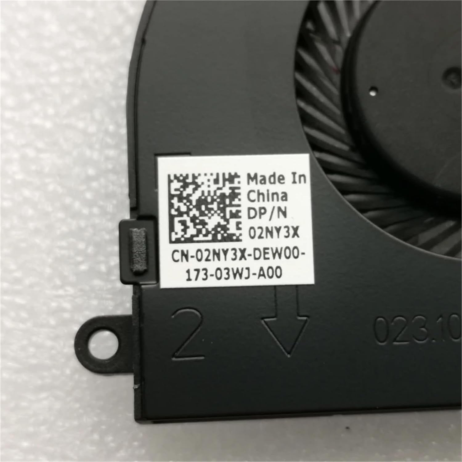 02NY3X for Latitude 3380 Laptop Cooling Fan CN-02NY3X 2NY3X Cooler Fan Radiator Replacement Parts