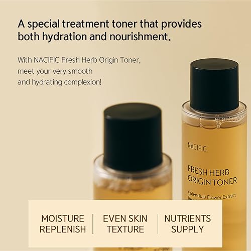 Miniatura 3 de NACIFIC Fresh Herb Origin - Tónico facial de 5.07 onzas líquidas, 5.1 fl oz con vitamina B, vitamina C Radiance, barrera de humedad de la piel