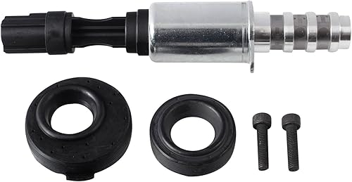 Miniatura 4 de TRQ VCT Juego de 2 solenoides de control de sincronización de árbol de levas variable, compatible con Ford 4.6 5.4 VVT