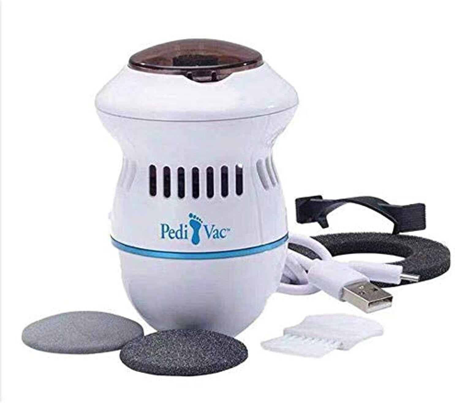 PAEW Pedi Vac Remover Rechargeable Electronic Foot Files Clean Tools Feet Care US