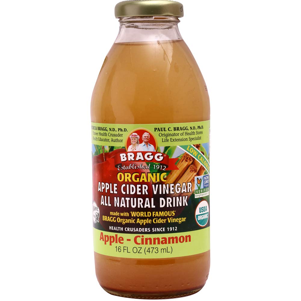Bragg Apple Cider Vinegar Drink - Apple & Cinnamon, 473ml Bottle