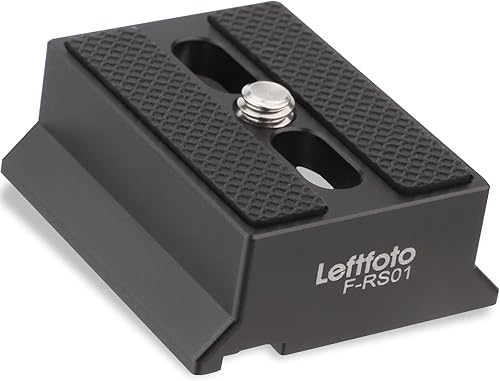 LEFTFOTO Placa de liberación rápida para DJI RS2RSC2RS3RS3-PRORS3 Mini Cimbal Stabilzer Accesorios