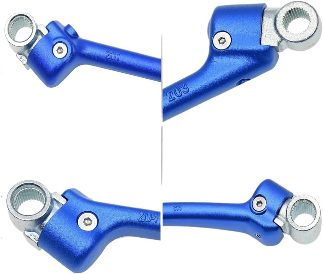 Motorcycle Start Lever Motorcycle CNC Forged Kick Starter Lever Pedal for YZ 250F 450F 250FX 450FX 125 250 250X WR 1986-2023