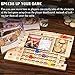 Investigator Dashboard Set of 2 Player Organization Board Wood Laser Cut Game Accessories for Arkham Horror LCG & Eldritch Horror