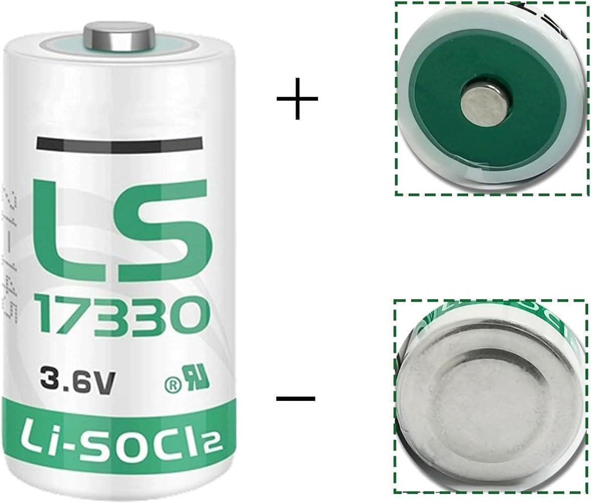 ❏ 5X LS17330 3.6V 2100mAh Battery for LS 17330 3.6V 2/3 A Size Batteries, 17330 Battery