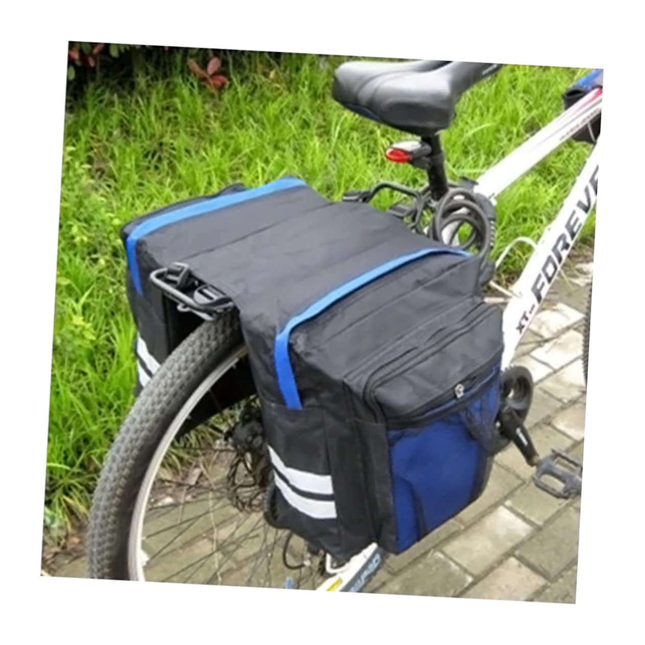 Abaodam Multi Functional Cycling Rear Bag for Mountain Bikes Shoulder Handbag Convenient Storage for Easy Installation and Removal