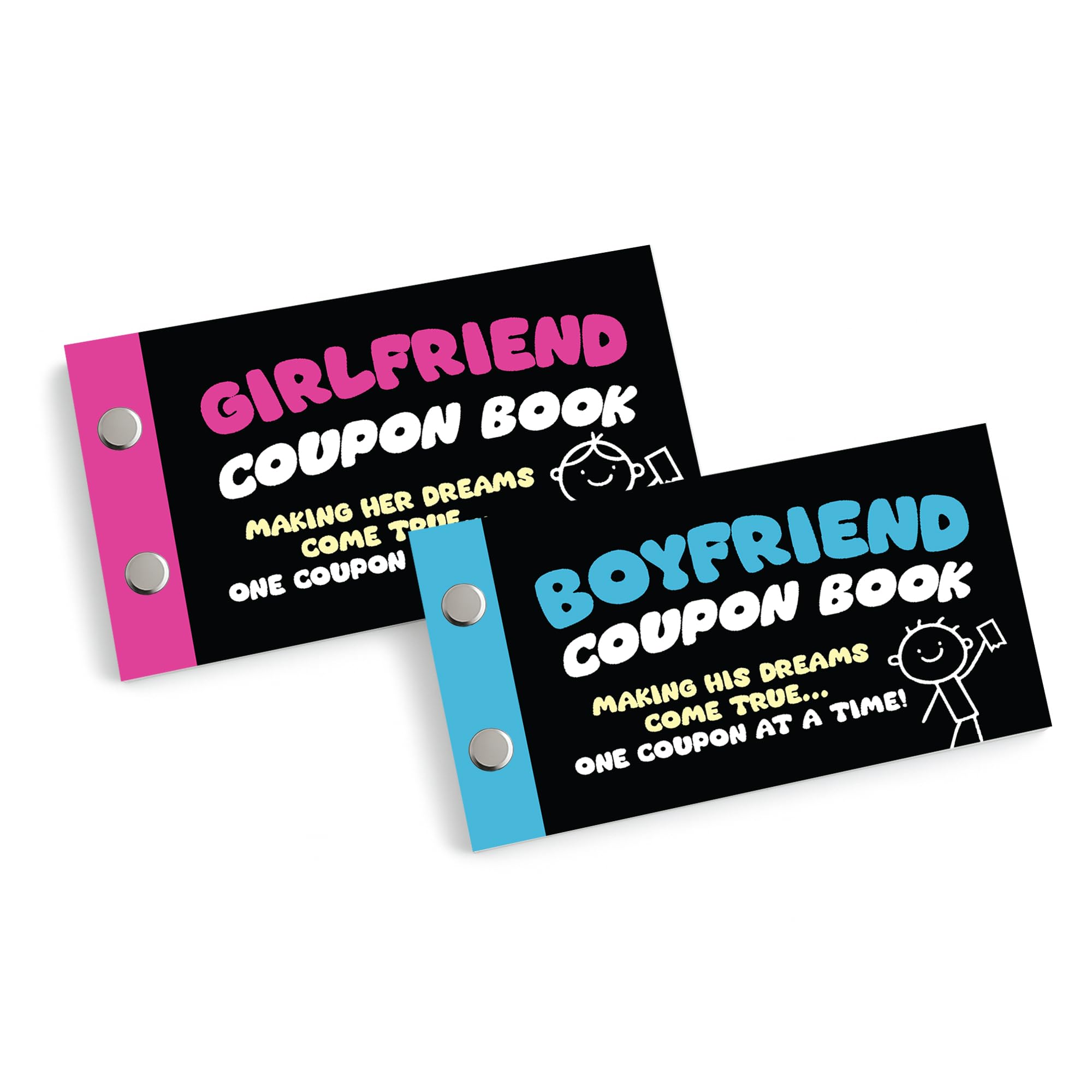Red Ocean Couples Coupon Book Bundle of 2 For Boyfriend and Girlfriend Anniversary Present For Him Her Date Night Ideas Gift For Birthday Valentines Day