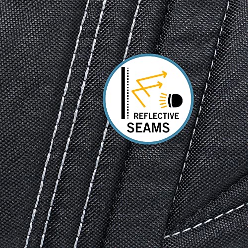 ROAD-STAR Nierengurt 100% Polyester - für Männer und Frauen Nierenwärmer Motorrad Größe L/XL