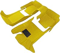 Vista 2 de Alfombrillas personalizadas de cuero artificial para automóvil, impermeables, antideslizantes, adecuadas para automóviles, SUV, camiones. Protege