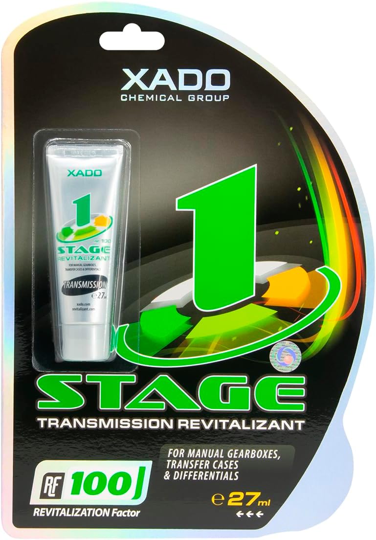 1 Stage Manual Transmission Additive Revitalizant - Transmission Fluid Additive - Friction Modifier and Conditioner for Instant Shudder Fix, Stop Slip Transmission Treatment (Blister 27 ml)