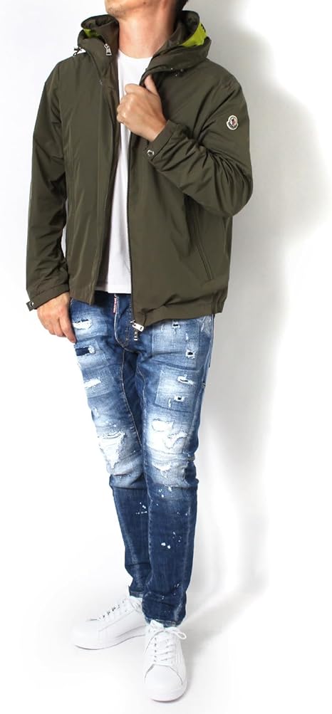 モンクレール JW ANDERSON チャックパーカー S カーキ系