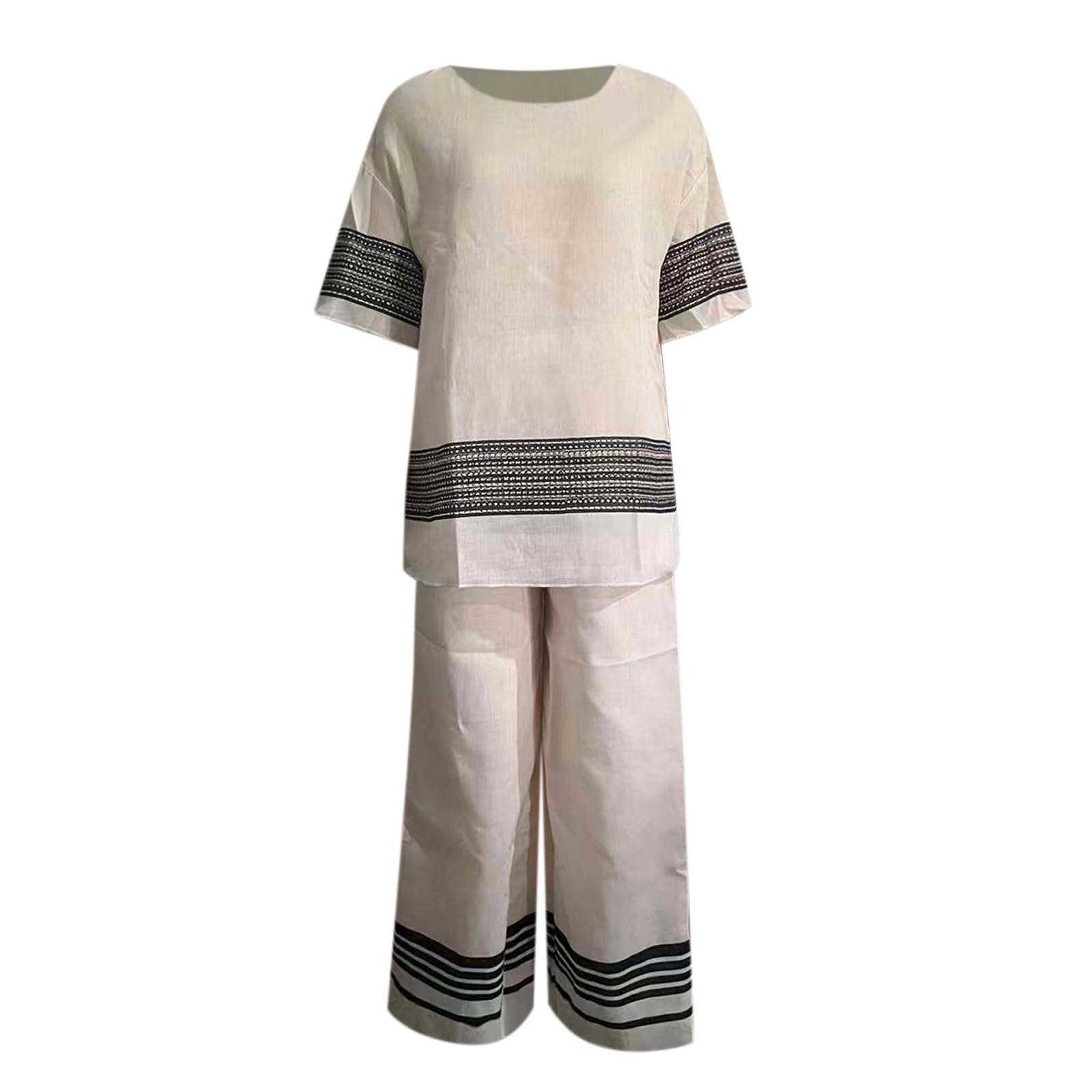 Conjunto Deportivo de 2 Piezas para Mujer Casual y Pantalones Chndalropa Verano mujerSencillo y Elegante