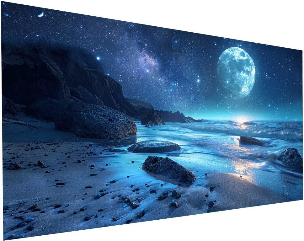 Peinture Diamant Plage 5D, l'activite manuelle ideale contre le stress quotidien