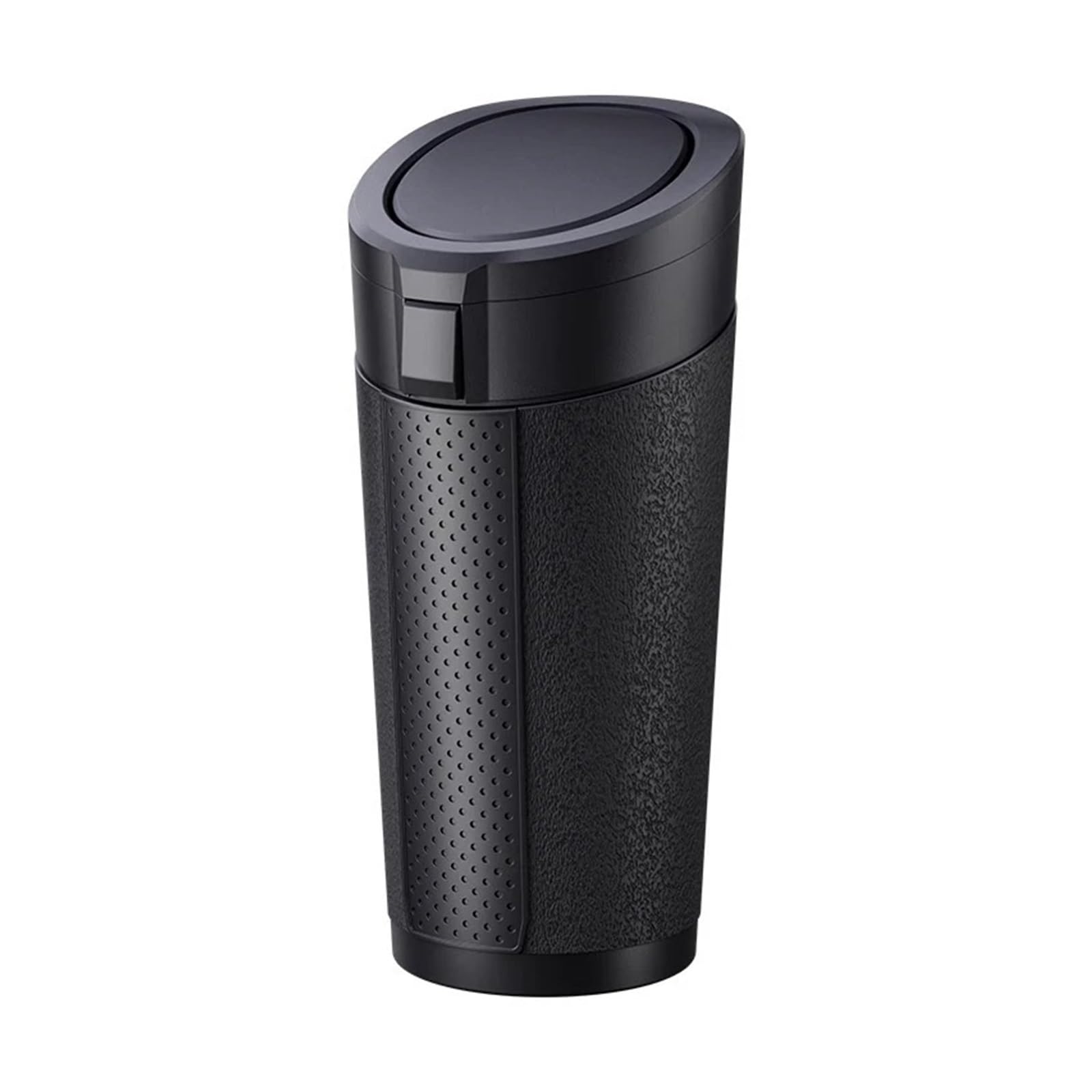 BHGMGEBLV Car Bin Universal Car Trash Bin Can For Mini Dust Organizer Interior Rubbish Bag Cars Trash Can(Black)