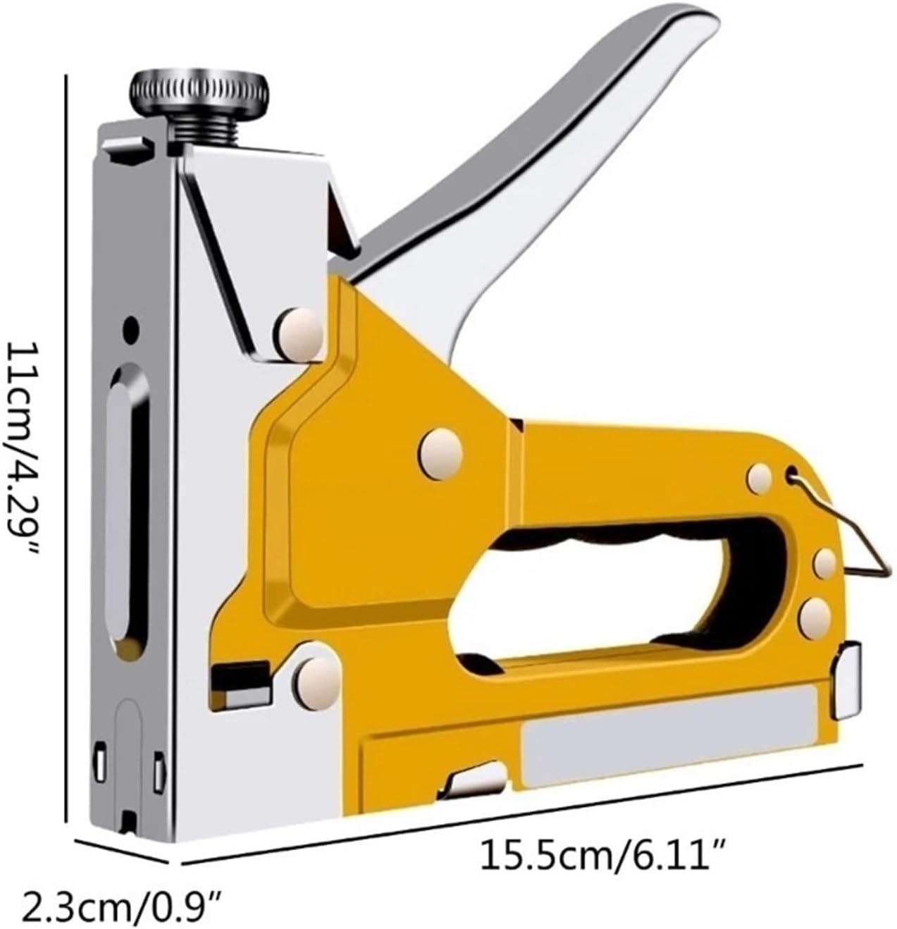 Pneumatic Stapler ，Powered Upholstery Stapler Manual Staple Gun Stapler Gun Nail Gun Home Decors Tools Carpentry Tool