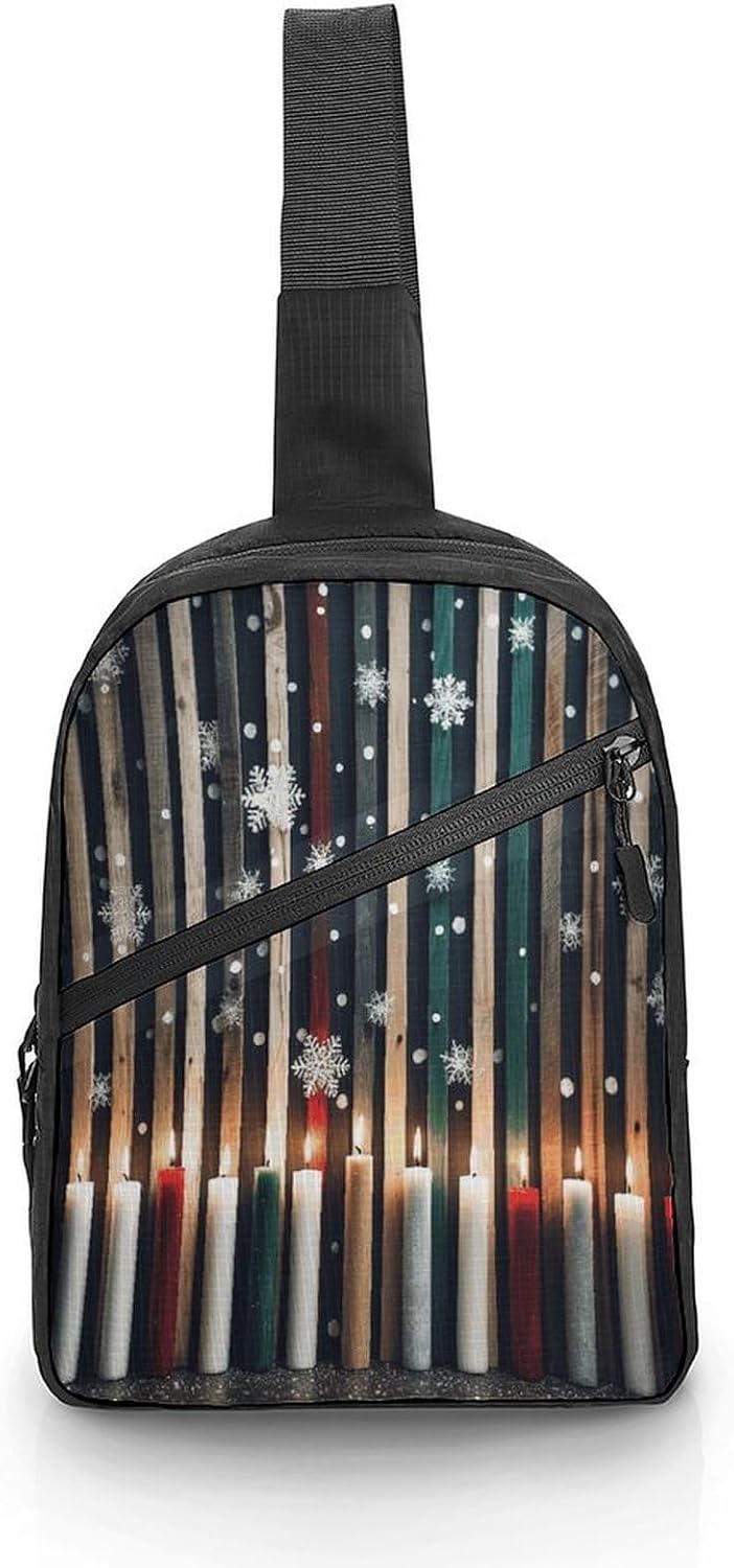 Candles Chest Bag Waist Pack Crossbody Bags