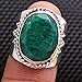 Emerald Ring, 925 Sterling Silver, Boho Ring, Handmade Ring For Woman’s, Anniversary Gift Ring, Beautiful ring, Boho Style, Birthday Jewelry, Statement Ring, Raw Emerald Jewelry