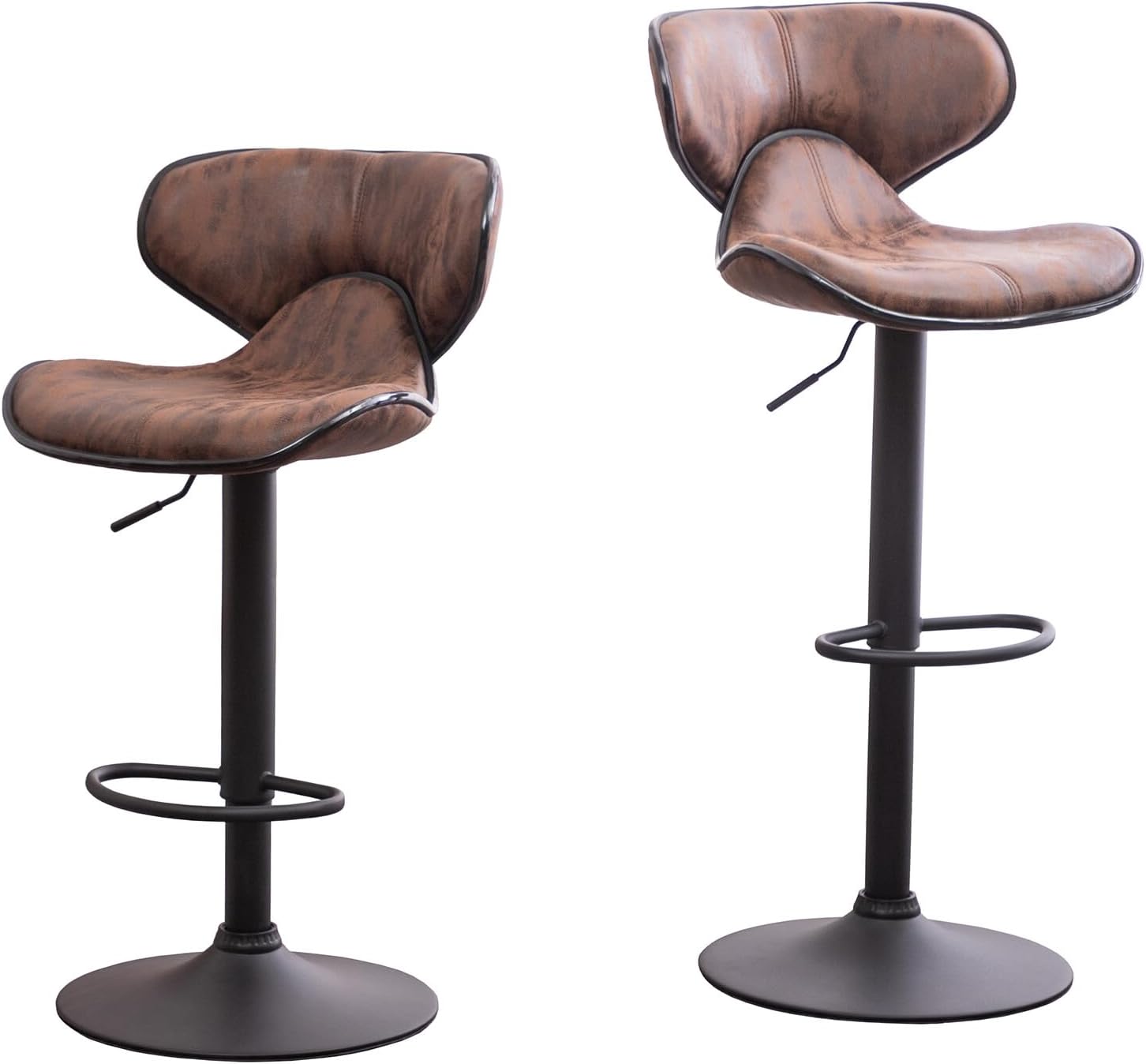 barstools Height Swivel Chair Barstools Metal bar stools Simple Assembly Farmhouse bar stools for Dorm, Recreation Game Room