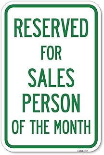 Reserved for Salesperson of the Month | 12