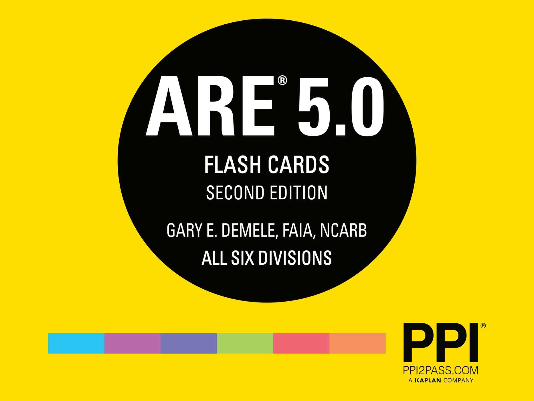 Flash cards ARE 5.0 PPI révisez l'architecture au bureau ou en voyage