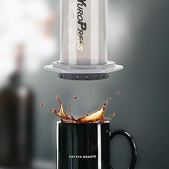 Prensa de café transparente - Método de preparación 3 en 1 que combina prensa francesa, Pourover, Espresso, café de cuerpo completo sin grano ni amargor, pequeña cafetera portátil para5