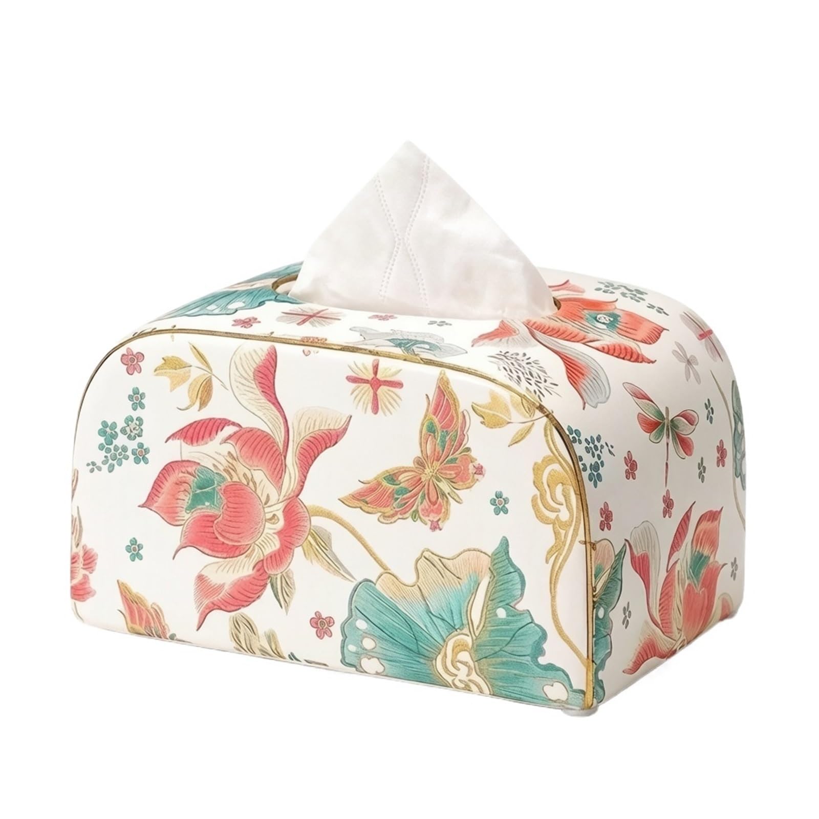 Yofab One Color Tissue Box Holder Light Luxury Creative Ceramic Tissue Box For Home Decor Office Aesthetic