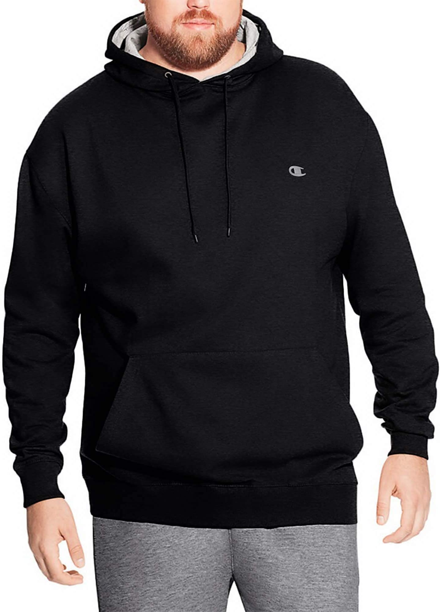 Men's Reverse Weave Fleece Pullover Hoodie for Men (Reg. Or Big & Tall)
